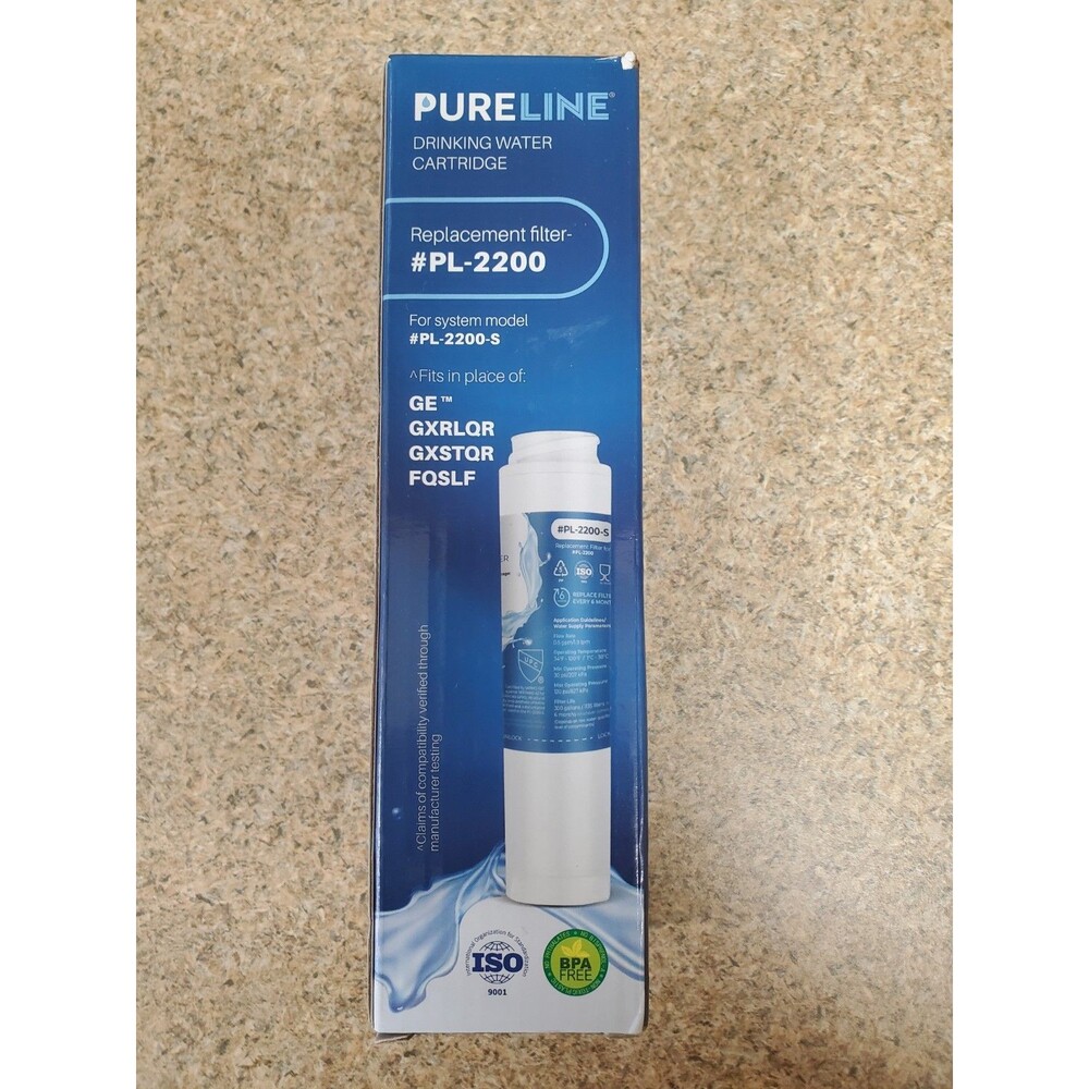New Sealed Pureline Drinking Water Replacement Filter Cartridge GE PL-2200